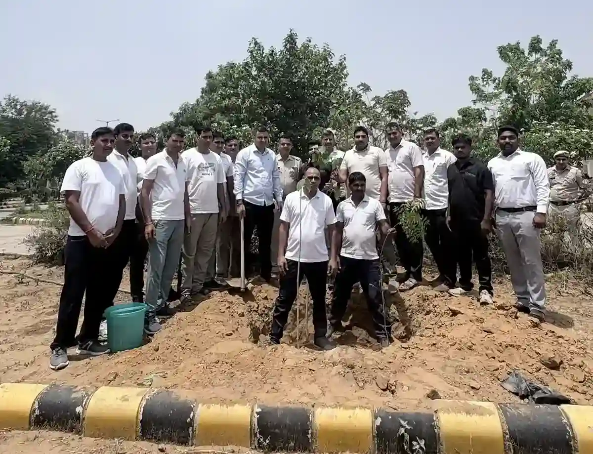 Haryana Police Planting Trees Protecting Tomorrow