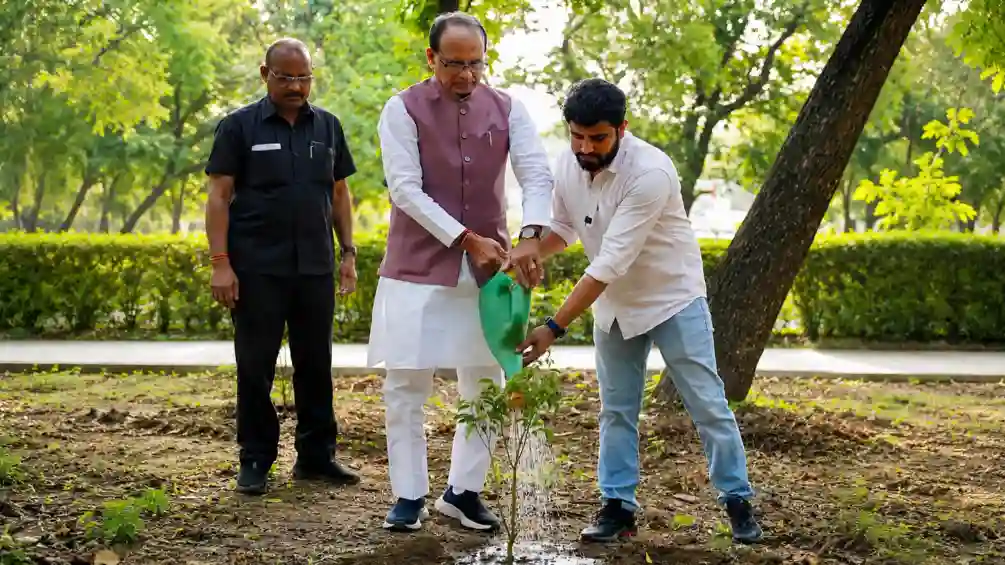 Meeting with Union Agriculture Minister on World Environment Day