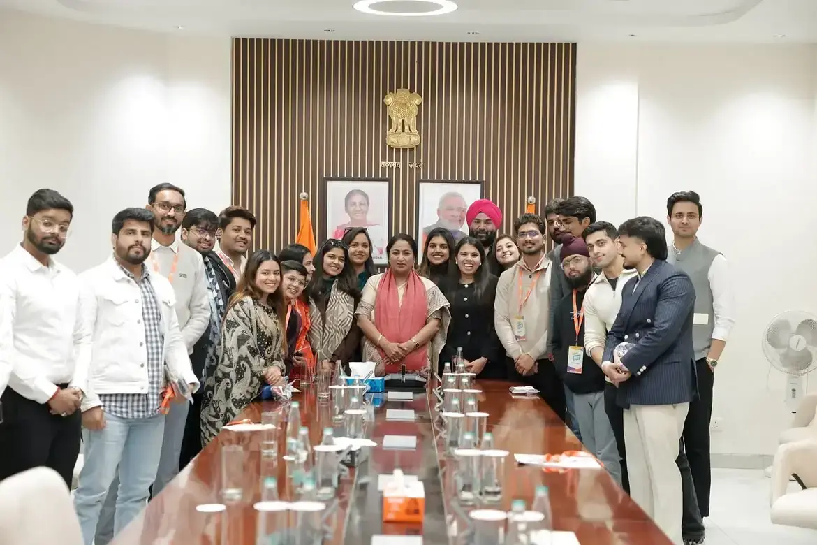Meeting With The Chief Minister of Delhi to Promote Tree Plantation